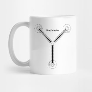 Flux Capacitor (Black) Mug